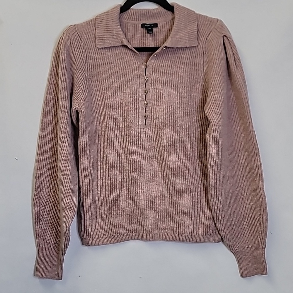 Rw&co knit with collar Pullover